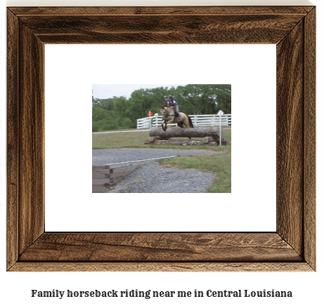 family horseback riding near me in Central, Louisiana